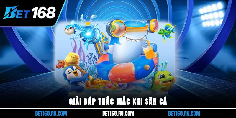 Giải đáp thắc mắc khi săn cá