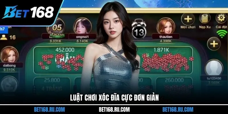 Luật chơi xóc đĩa cực đơn giản